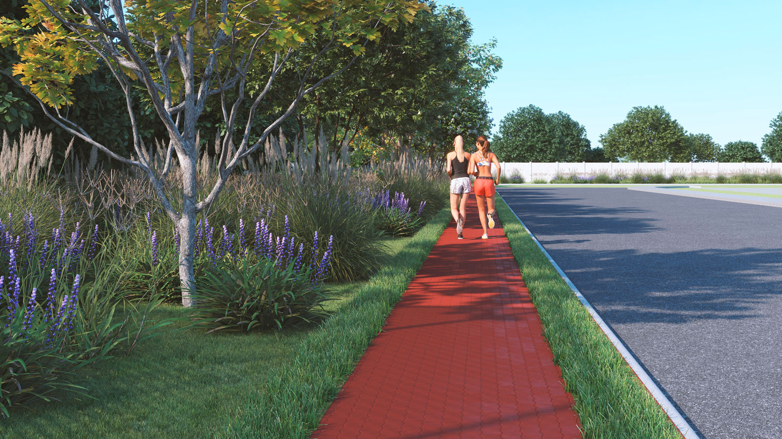 Pista de caminhada